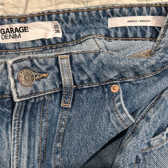 Garage Denim Ample Baggy Jeans size 03/26. - Picture 5 of 5